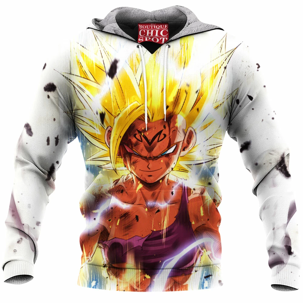Anime Fleece-Hoodie, Dragon Ball Fleece-Hoodie, Majin Bra Fleece-Hoodie 1 Q HUY Boutique 3437 Fleece Hoodie
