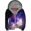 Deer Zip-Fleece-Hoodie