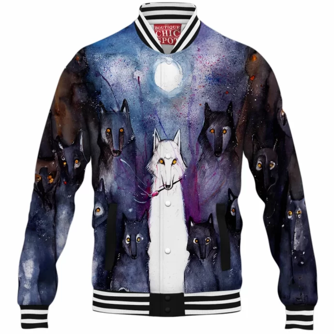 Alpha Wolf Baseball Jacket