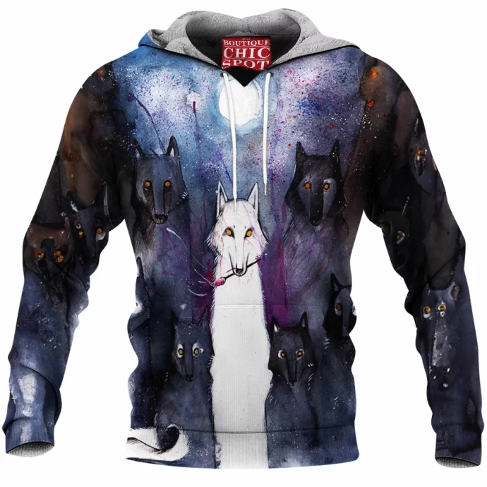 Alpha Wolf Fleece Hoodie