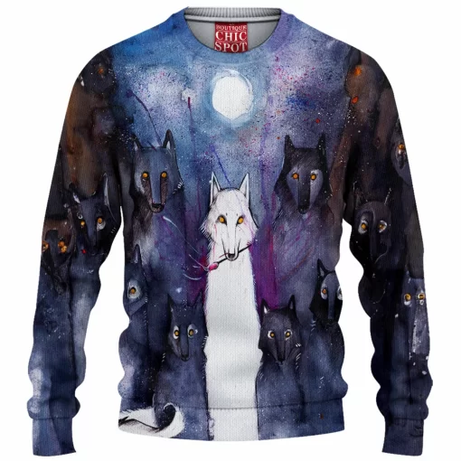 Alpha Wolf Knitted Sweater