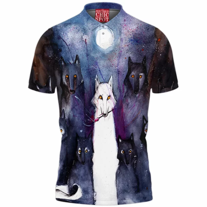 Alpha Wolf Polo Shirt