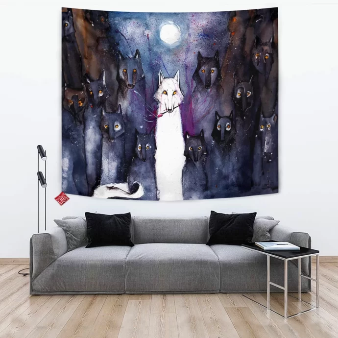 Alpha Wolf Tapestry