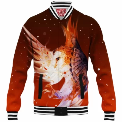 Owl Baseball-Jacket