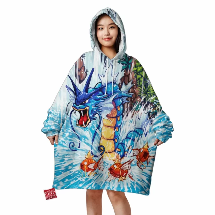 Gyarados Blanket Hoodie