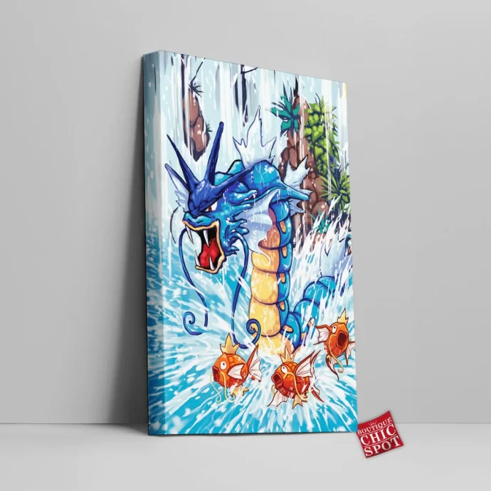 Gyarados Canvas Wall Art