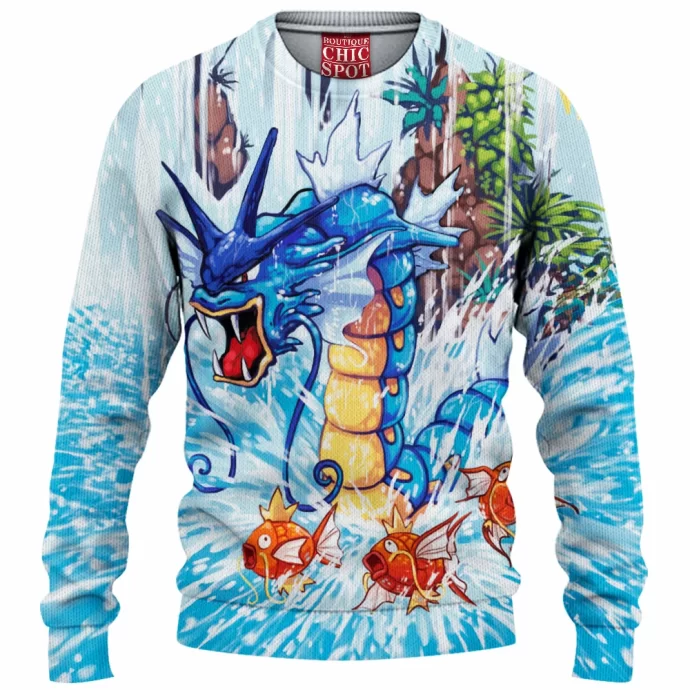 Gyarados Knitted Sweater