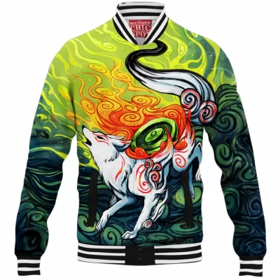 Anime Baseball-Jacket, Okami Baseball-Jacket