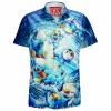 Anime Hawaiian-Shirt, Water Pokemon Hawaiian-Shirt