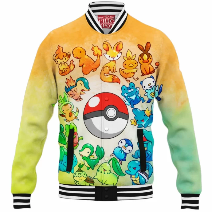 Pokemon Baseball Jacket