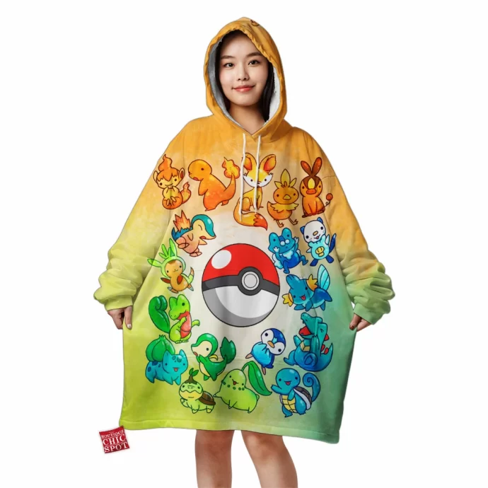 Pokemon Blanket Hoodie