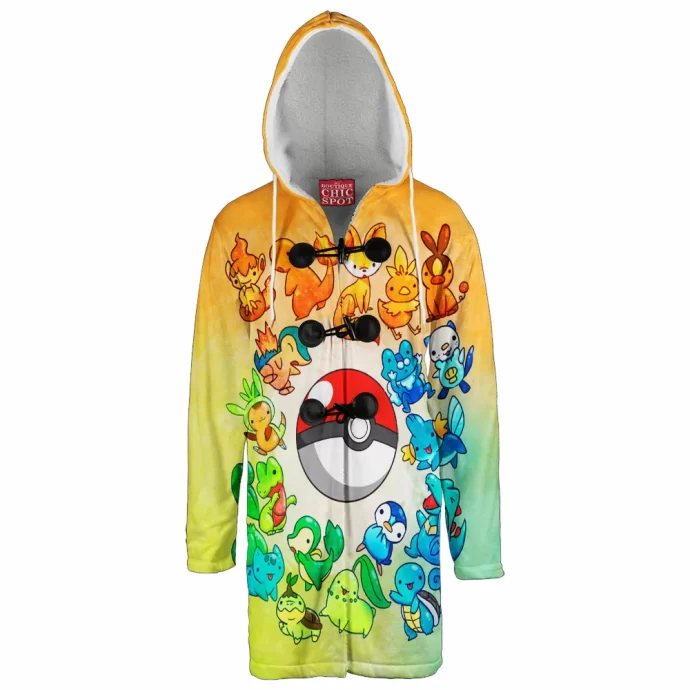 Pokemon Hooded Cloak Coat