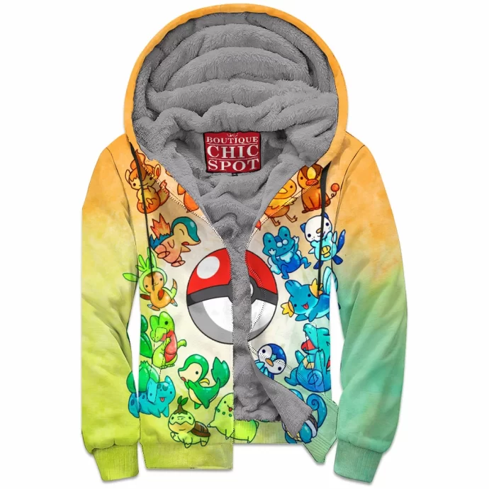 Pokemon Zip Fleece Hoodie