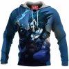 Comic Fleece-Hoodie, Lobo Fleece-Hoodie