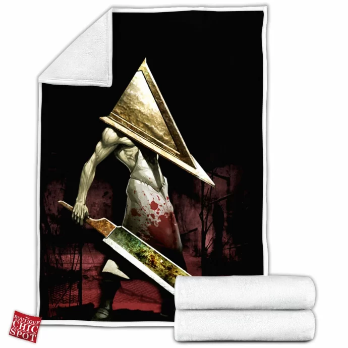 Pyramid Head Fleece Blanket