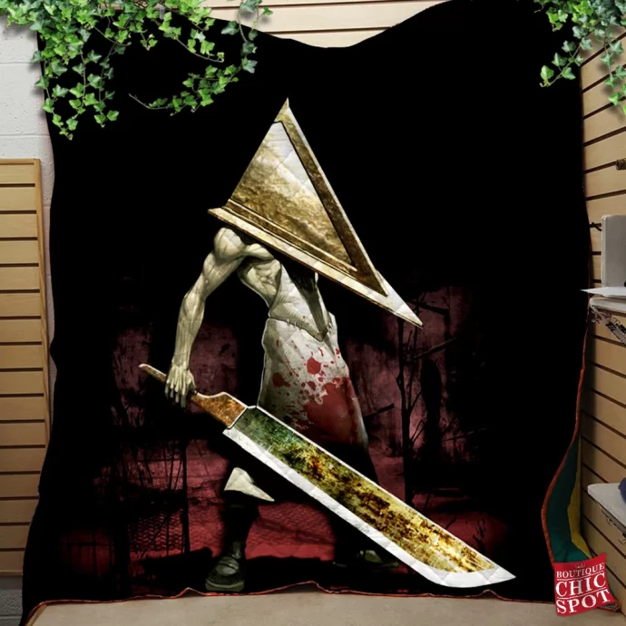 Pyramid Head Quilt Blanket