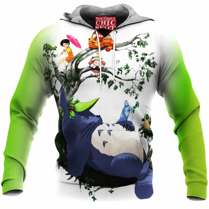 Totoro Fleece Hoodie