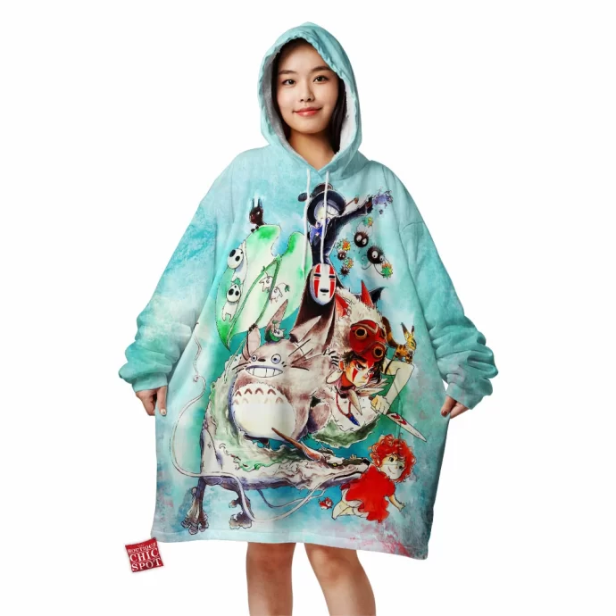 Ghibli Blanket Hoodie