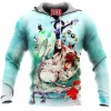 Anime Fleece-Hoodie, Ghibli Fleece-Hoodie