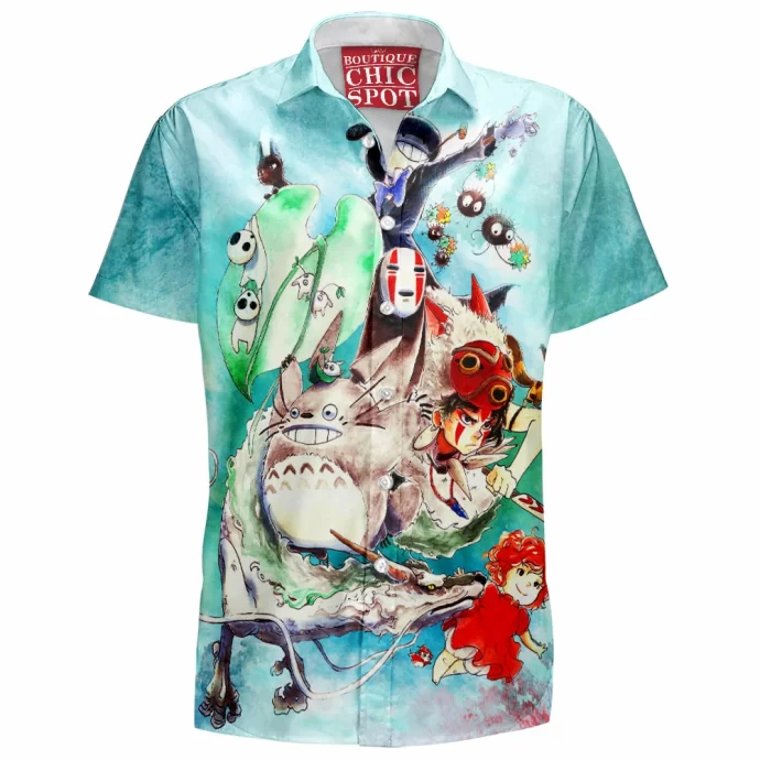 Ghibli Hawaiian Shirt