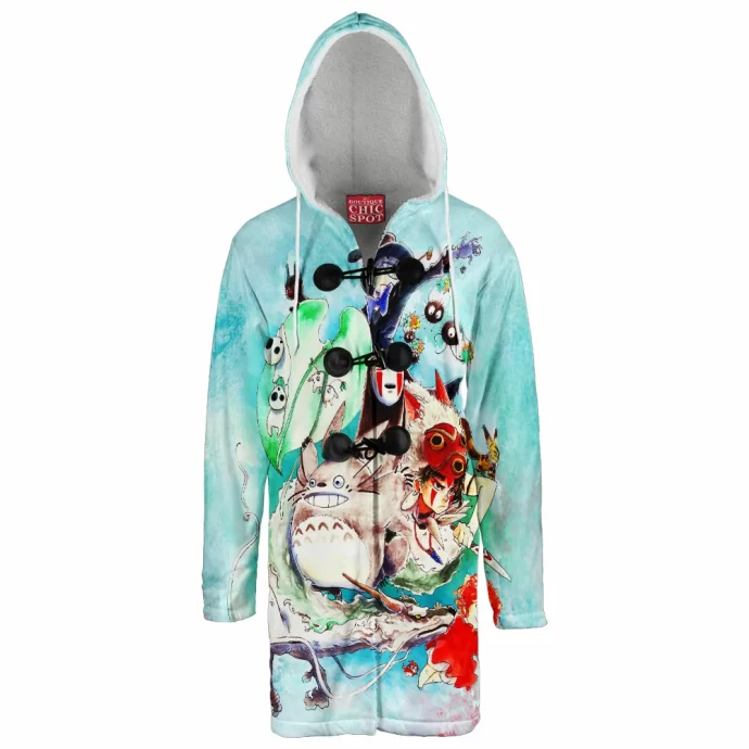 Ghibli Hooded Cloak Coat