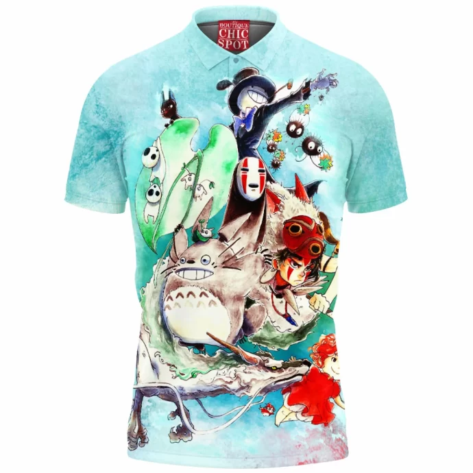 Ghibli Polo Shirt