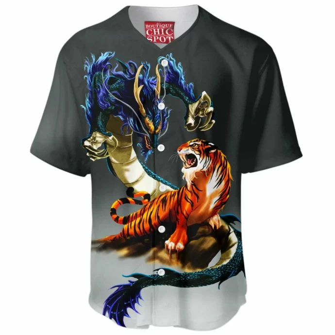 Tiger And Dragon Baseball Jersey