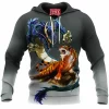 Tiger And Dragon Hoodie