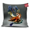 Tiger And Dragon Pillow Cover