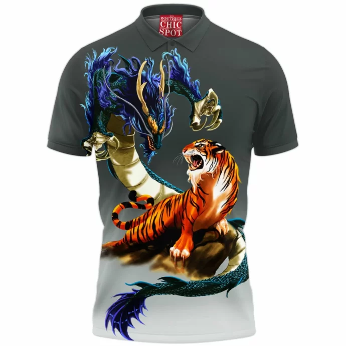 Tiger And Dragon Polo Shirt