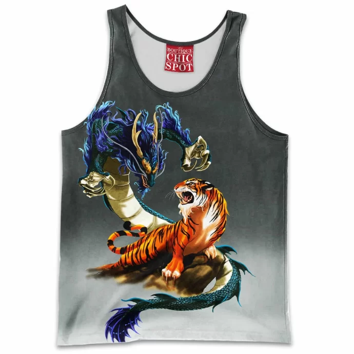 Tiger And Dragon Tank Top