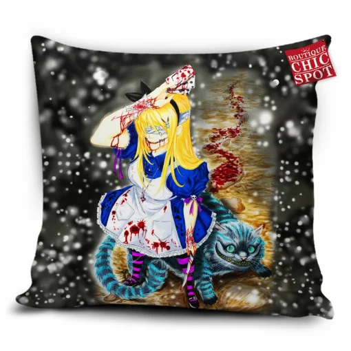 Alice In Wonderland Pillow Cover