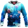 Anime Fleece-Hoodie, Popplio Fleece-Hoodie, Pokemon Fleece-Hoodie