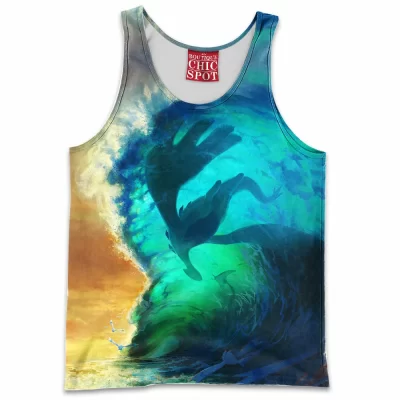 Anime Tank-Top, Lugia Tank-Top, Pokemon Tank-Top