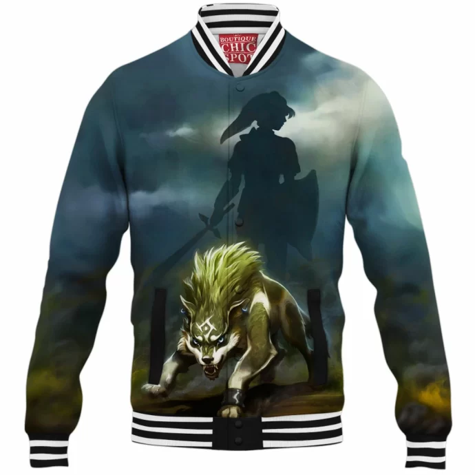 Wolf Link Baseball Jacket