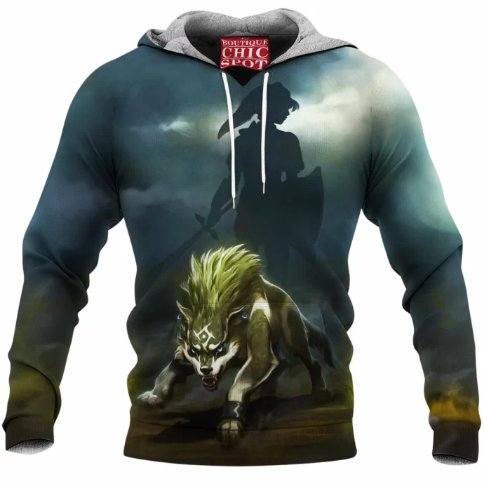 Wolf Link Fleece Hoodie