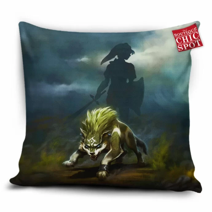 Wolf Link Pillow Cover