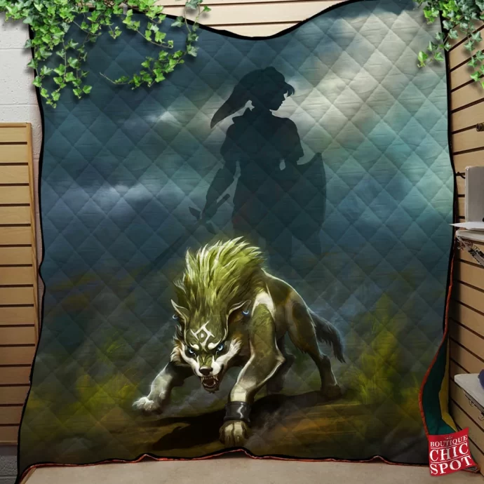 Wolf Link Quilt Blanket