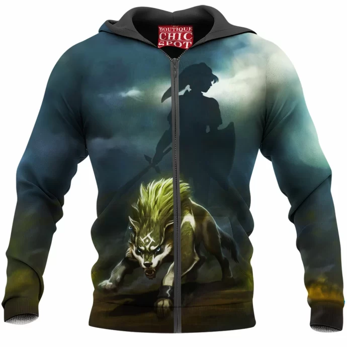 Wolf Link Zip Hoodie