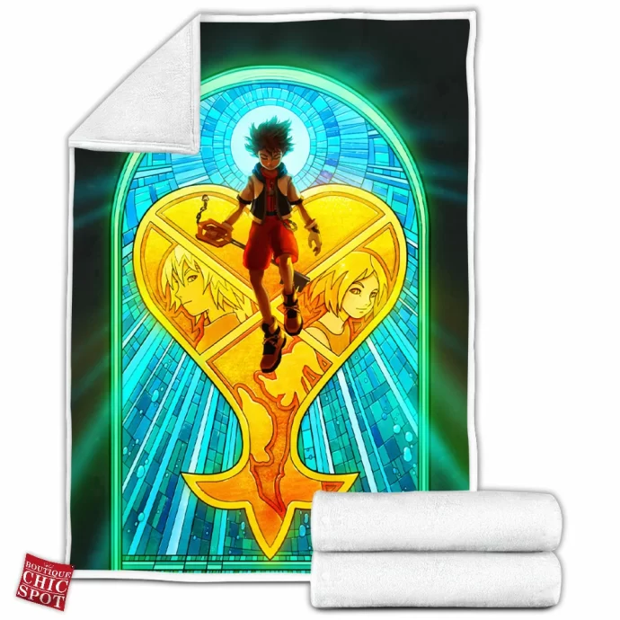 Sora Awakening Fleece Blanket