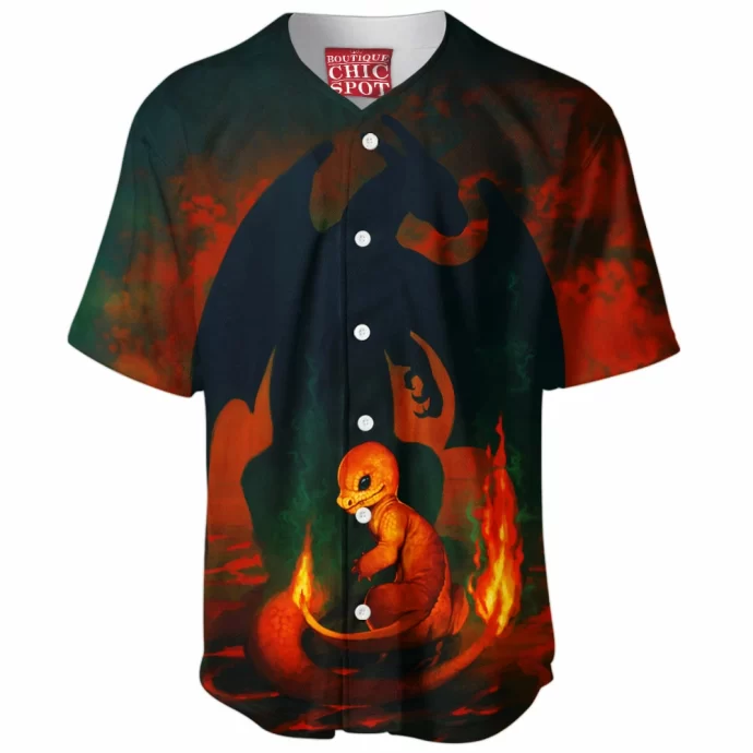 Charmander Baseball Jersey