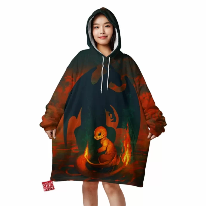 Charmander Blanket Hoodie