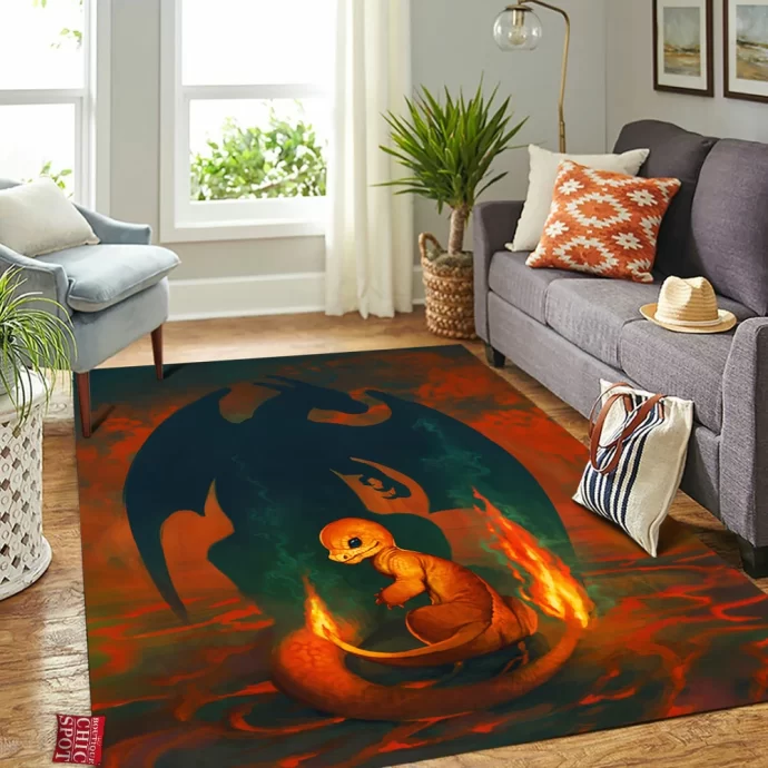 Charmander Rectangle Rug