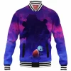 Anime Baseball-Jacket, Pokemon Baseball-Jacket, Squirtle Baseball-Jacket
