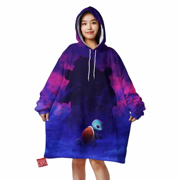 Squirtle Blanket Hoodie