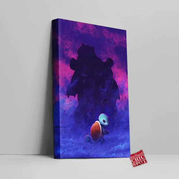 Squirtle Canvas Wall Art