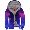 Anime Zip-Fleece-Hoodie, Pokemon Zip-Fleece-Hoodie, Squirtle Zip-Fleece-Hoodie