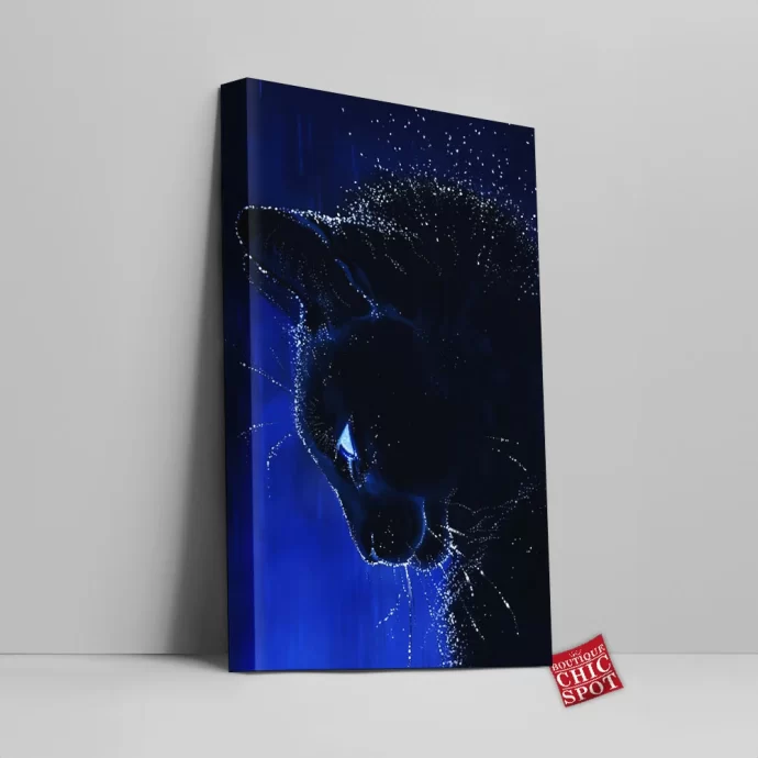 Stars Cat Canvas Wall Art