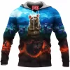 Anime Fleece-Hoodie, Pokemon Fleece-Hoodie, Raticate Fleece-Hoodie