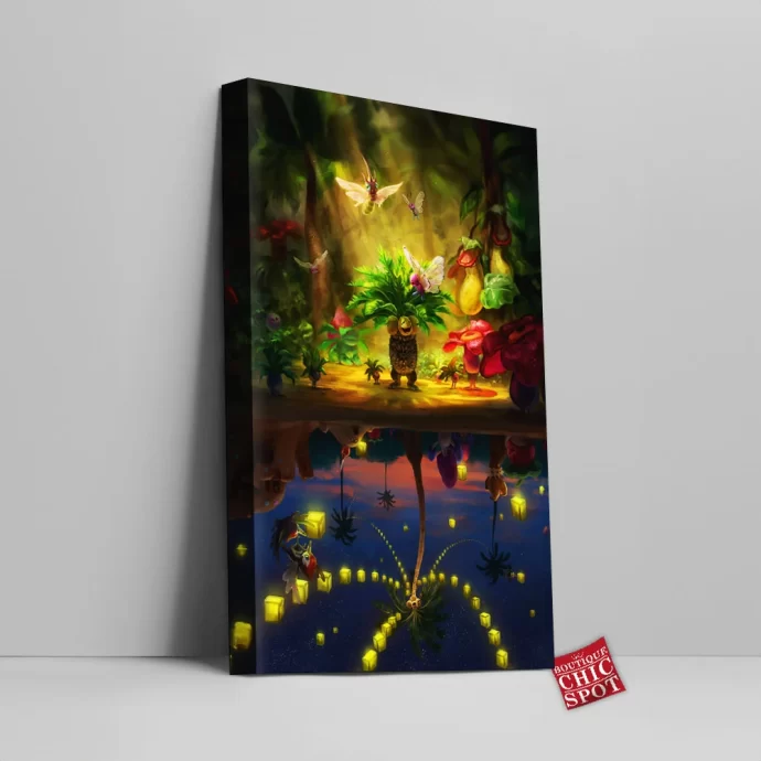 Exeggutor Canvas Wall Art